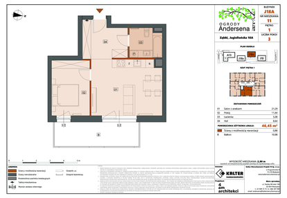 Mieszkanie w inwestycji: Ogrody Andersena