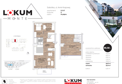 Mieszkanie w inwestycji: Lokum Monte