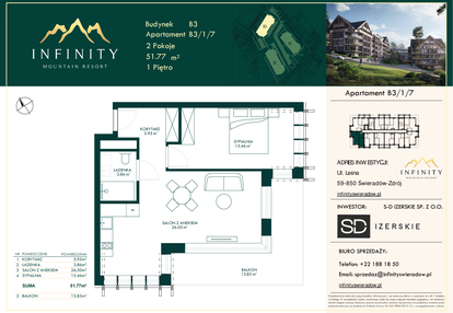 Mieszkanie w inwestycji: Infinity Mountain Resort