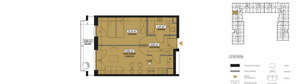 Mieszkanie w inwestycji: Diamentowe Tarasy
