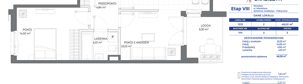 Mieszkanie w inwestycji: Nowy Grabiszyn VIII