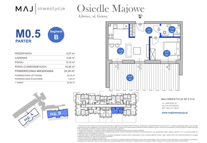 Mieszkanie w inwestycji: Osiedle Majowe 2.0