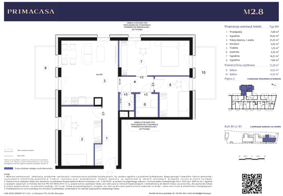 Mieszkanie w inwestycji: Primacasa