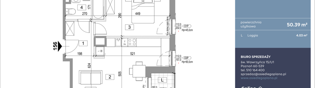 Mieszkanie w inwestycji: Goplana budynek F