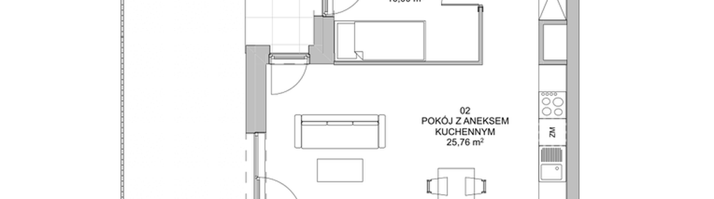 Mieszkanie w inwestycji: Francuska Park VIIIA