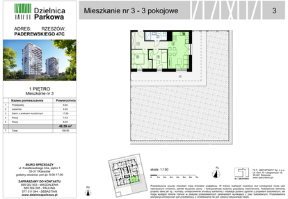 Mieszkanie w inwestycji: Dzielnica Parkowa VIII