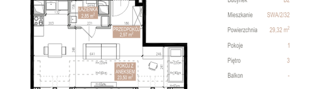 Mieszkanie w inwestycji: Apartamenty Świeradowska