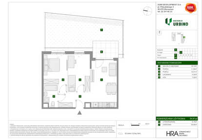 Mieszkanie w inwestycji: Osiedle Urbino etap 1.4