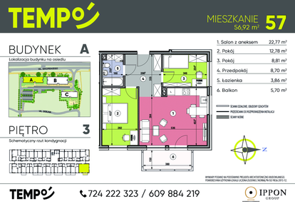 Mieszkanie w inwestycji: Osiedle TEMPO