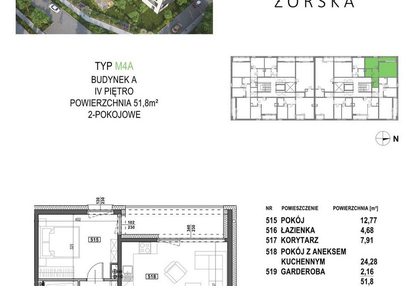 Mieszkanie w inwestycji: Apartamenty Żorska