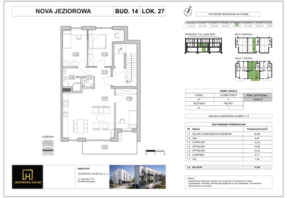 Mieszkanie w inwestycji: Nova Jeziorowa