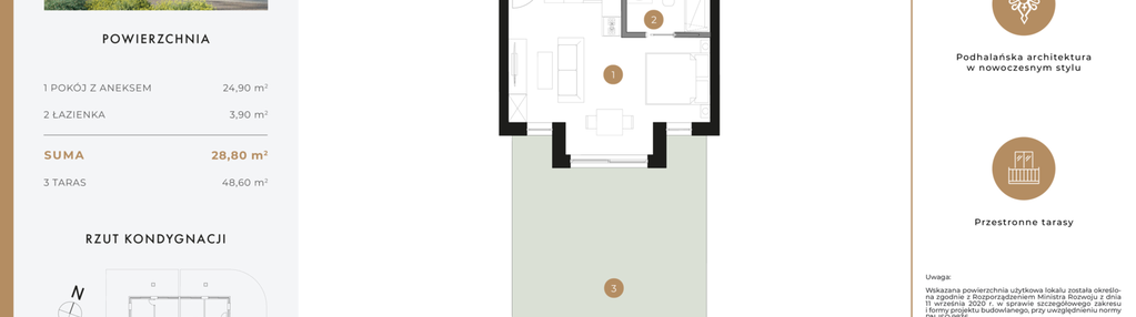 Mieszkanie w inwestycji: Tatrzański Resort