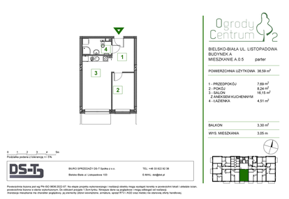 Mieszkanie w inwestycji: Ogrody Centrum 2