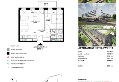 Mieszkanie w inwestycji: Apartamentowiec Zwycięska 3 - inwestycyjne