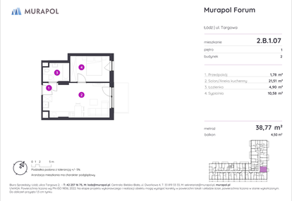 Mieszkanie w inwestycji: Murapol Forum