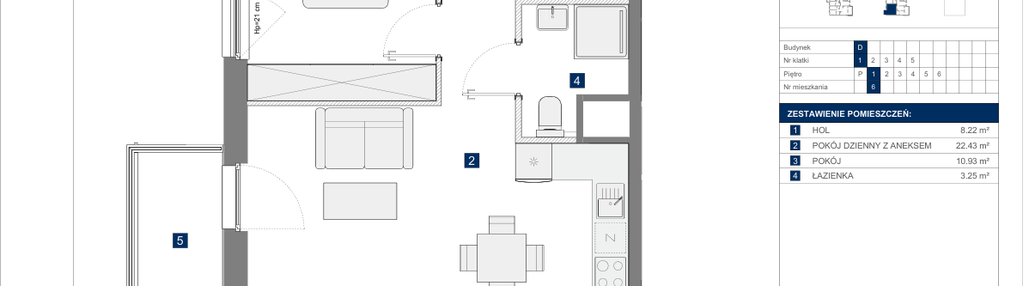 Mieszkanie w inwestycji: Apartamenty Park Matecznego Etap 1