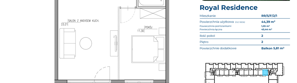 Mieszkanie w inwestycji: Royal Residence 5