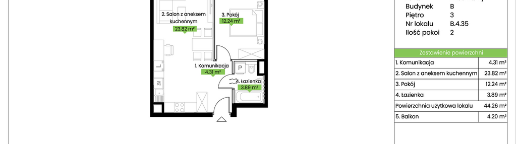 Mieszkanie w inwestycji: JA_SIELSKA V