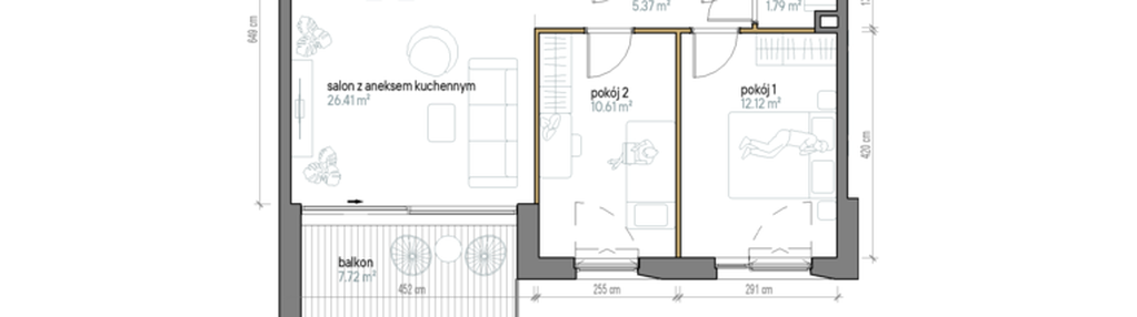 Mieszkanie w inwestycji: Kopernika 71