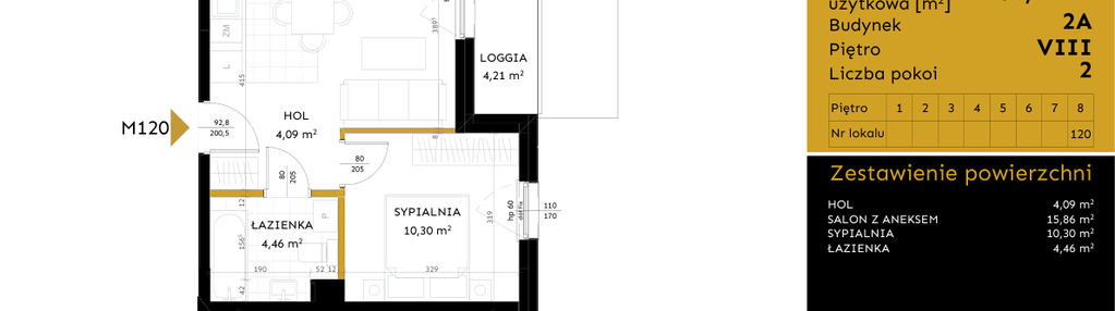 Mieszkanie w inwestycji: Corso etap 2