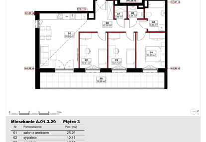 Mieszkanie w inwestycji: Skwer Witosa