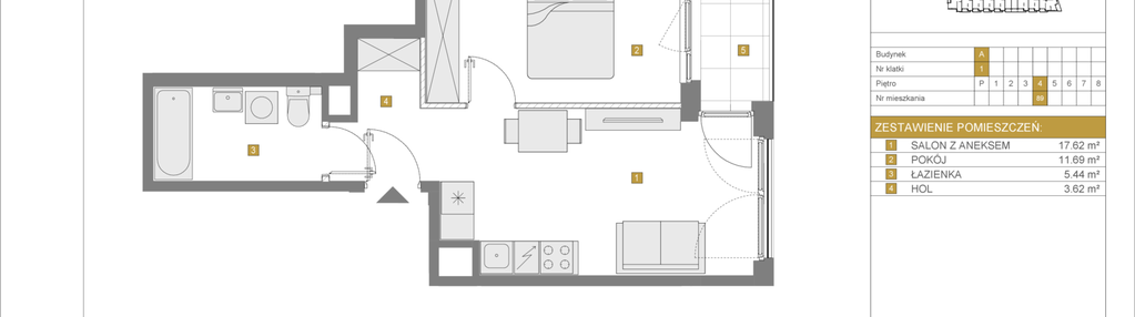 Mieszkanie w inwestycji: Apartamenty Grzybowska 11