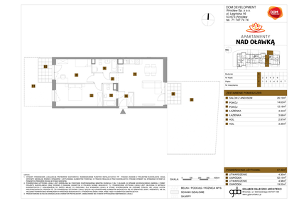 Mieszkanie w inwestycji: Apartamenty nad Oławką etap II