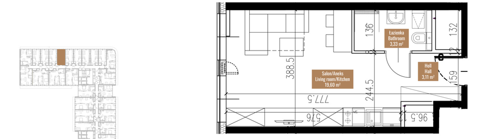 Mieszkanie w inwestycji: Global Apartments