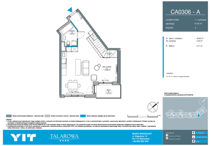 Mieszkanie w inwestycji: Talarowa Park