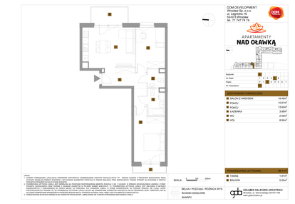 Mieszkanie w inwestycji: Apartamenty nad Oławką etap II