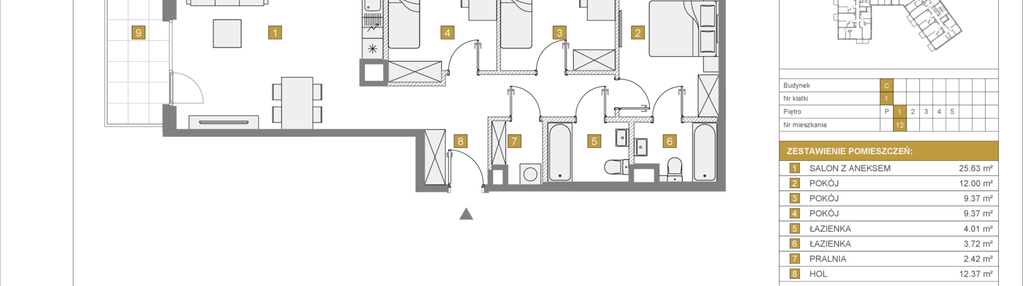 Mieszkanie w inwestycji: Apartamenty Beethovena etap 2