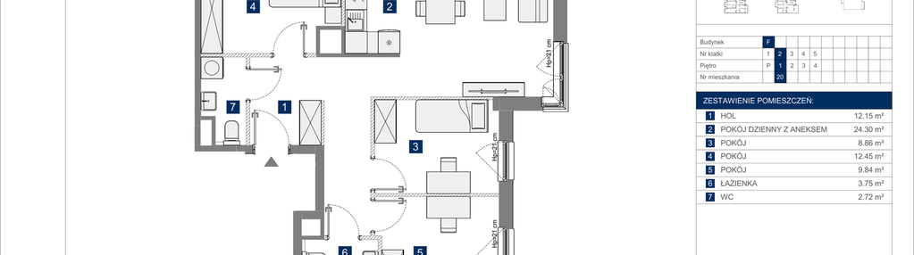 Mieszkanie w inwestycji: Apartamenty Park Matecznego Etap 2