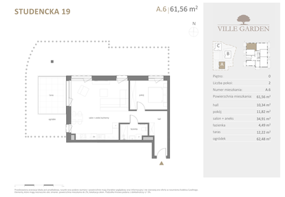Mieszkanie w inwestycji: Ville Garden