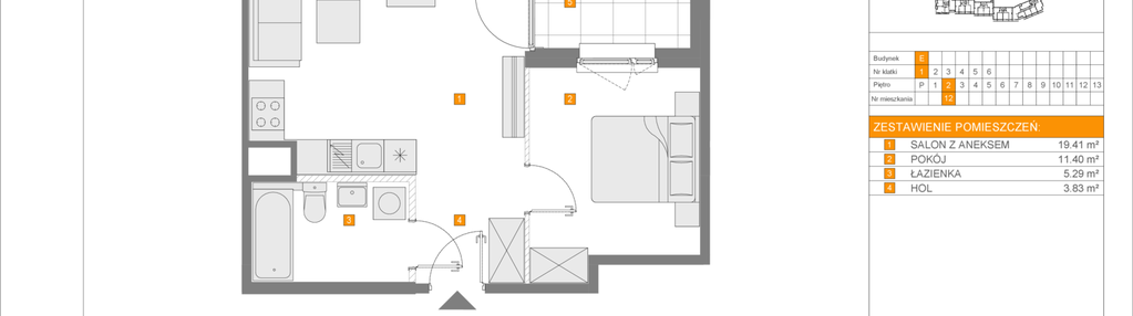 Mieszkanie w inwestycji: Apartamenty Literacka etap 2.2