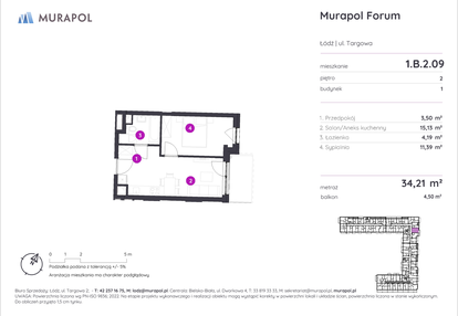 Mieszkanie w inwestycji: Murapol Forum
