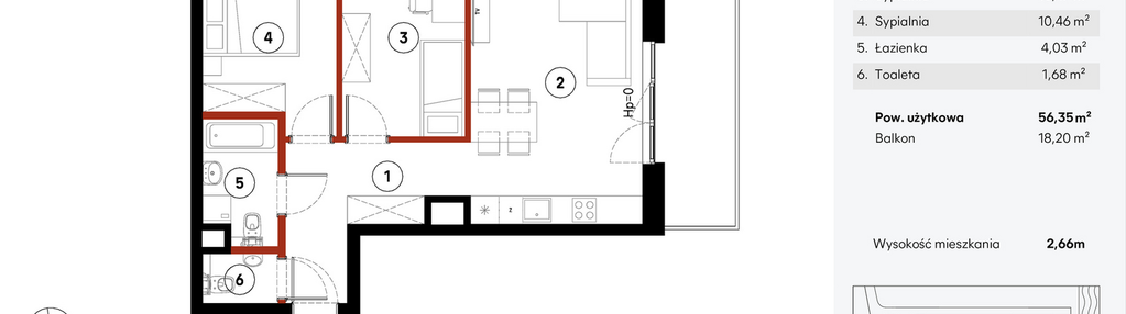 Mieszkanie w inwestycji: Elewator - Mieszkania i Lofty