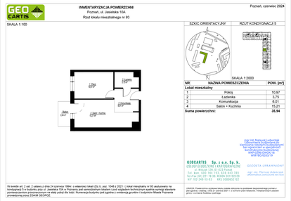 Mieszkanie w inwestycji: Jasielska 8C