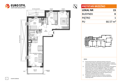 Mieszkanie w inwestycji: Przystań Brzeźno etap 1.2