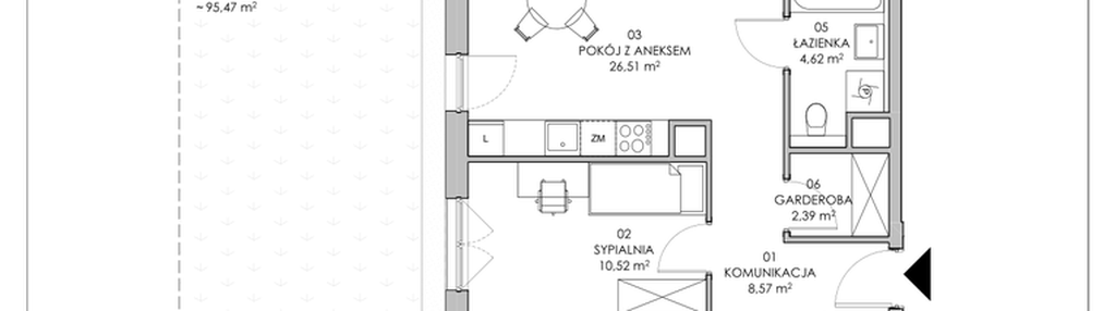 Mieszkanie w inwestycji: Skwer Harmonia II