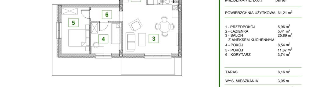 Mieszkanie w inwestycji: Ogrody Centrum 2