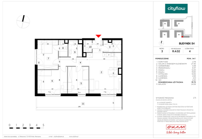 Mieszkanie w inwestycji: CityFlow etap II