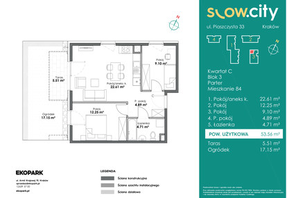 Mieszkanie w inwestycji: Slow City