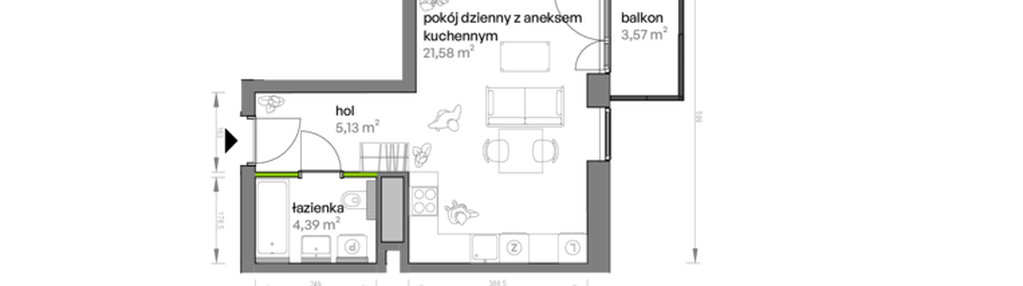 Mieszkanie w inwestycji: Ptasia Vita