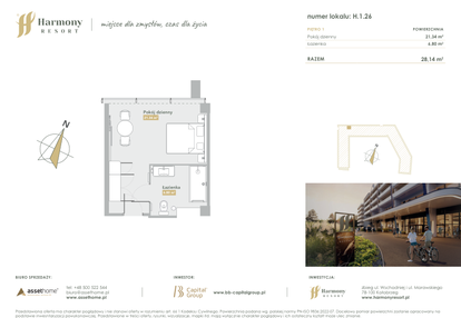 Mieszkanie w inwestycji: Harmony Resort