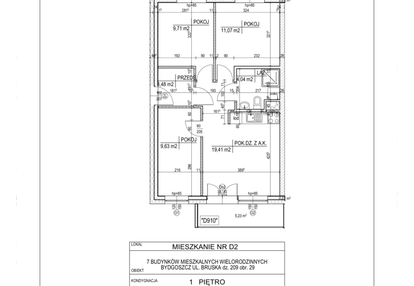 Mieszkanie w inwestycji: Bruska