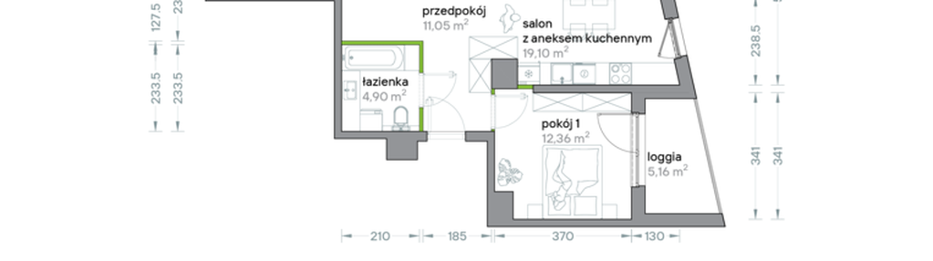 Mieszkanie w inwestycji: Podhalańska Vita