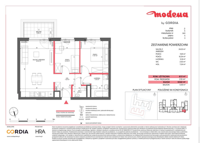 Mieszkanie w inwestycji: Modena II