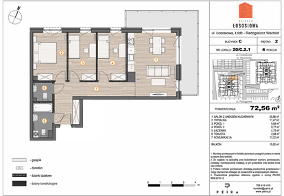 Mieszkanie w inwestycji: Osiedle Łososiowa