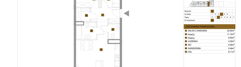 Mieszkanie w inwestycji: Apartamenty nad Oławką etap II