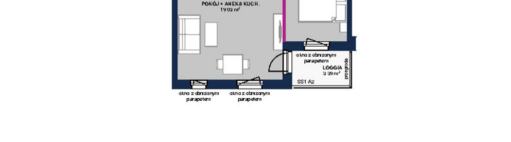 Mieszkanie w inwestycji: Moja Północna Etap III
